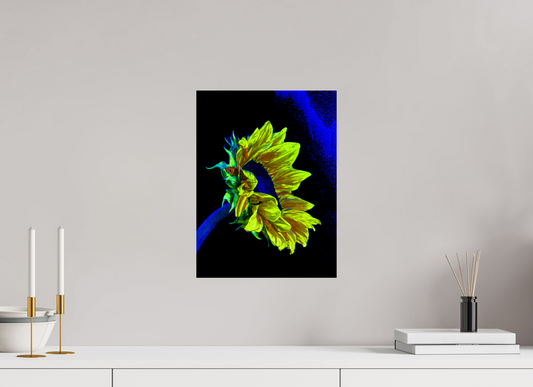 30 x 40 cm, 1 Single print on Fuji Crystal Pearl photo paper Gold lost in the blue of silence