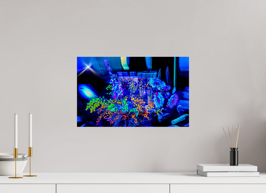 48 x 30 cm, 1 Tirage simple sur papier photo Fuji Crystal Pearl Le bouquet où nos rêves s’illuminent