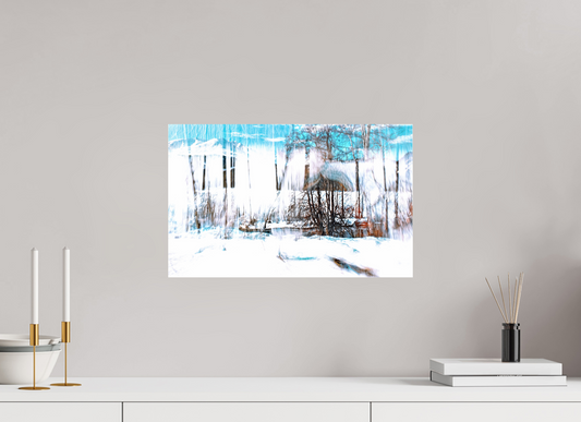 48 x 30 cm, 1 Single print on Fuji Crystal Pearl LA photo paper The Forest Singing Snow