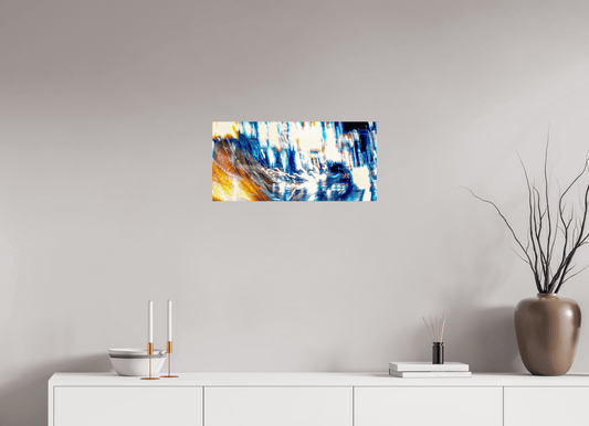 L’onde blanche qui fissure la nuit - Idealart