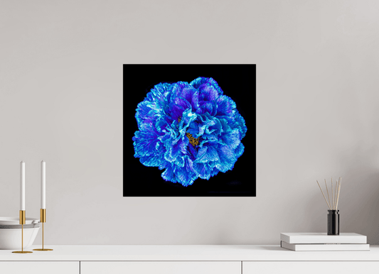 Le Cœur Bleu qui S’ouvre à la Nuit - Idealart