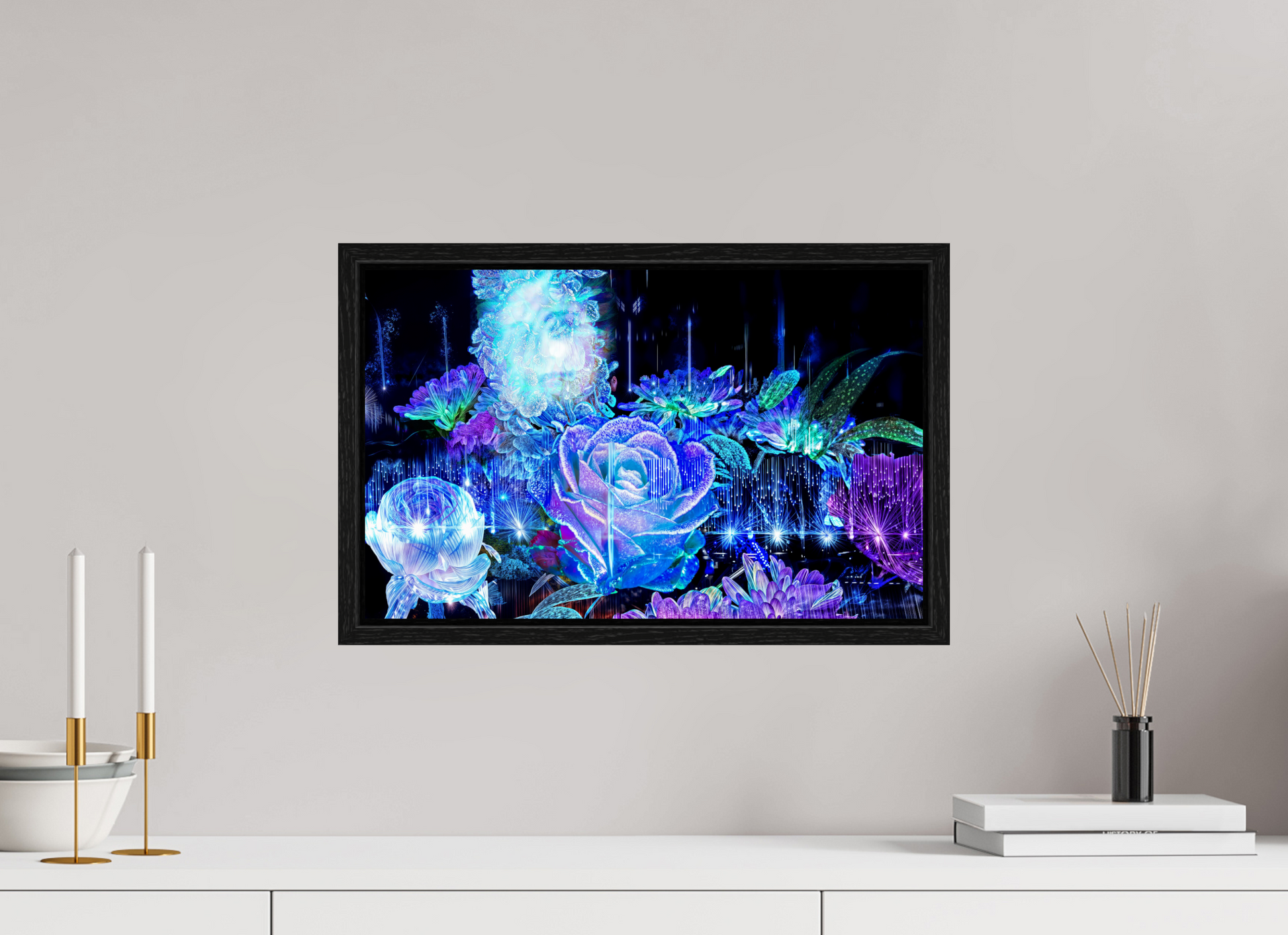 48 x 30 cm, 8 Caisse américaine Noire La Rosée des Étoiles