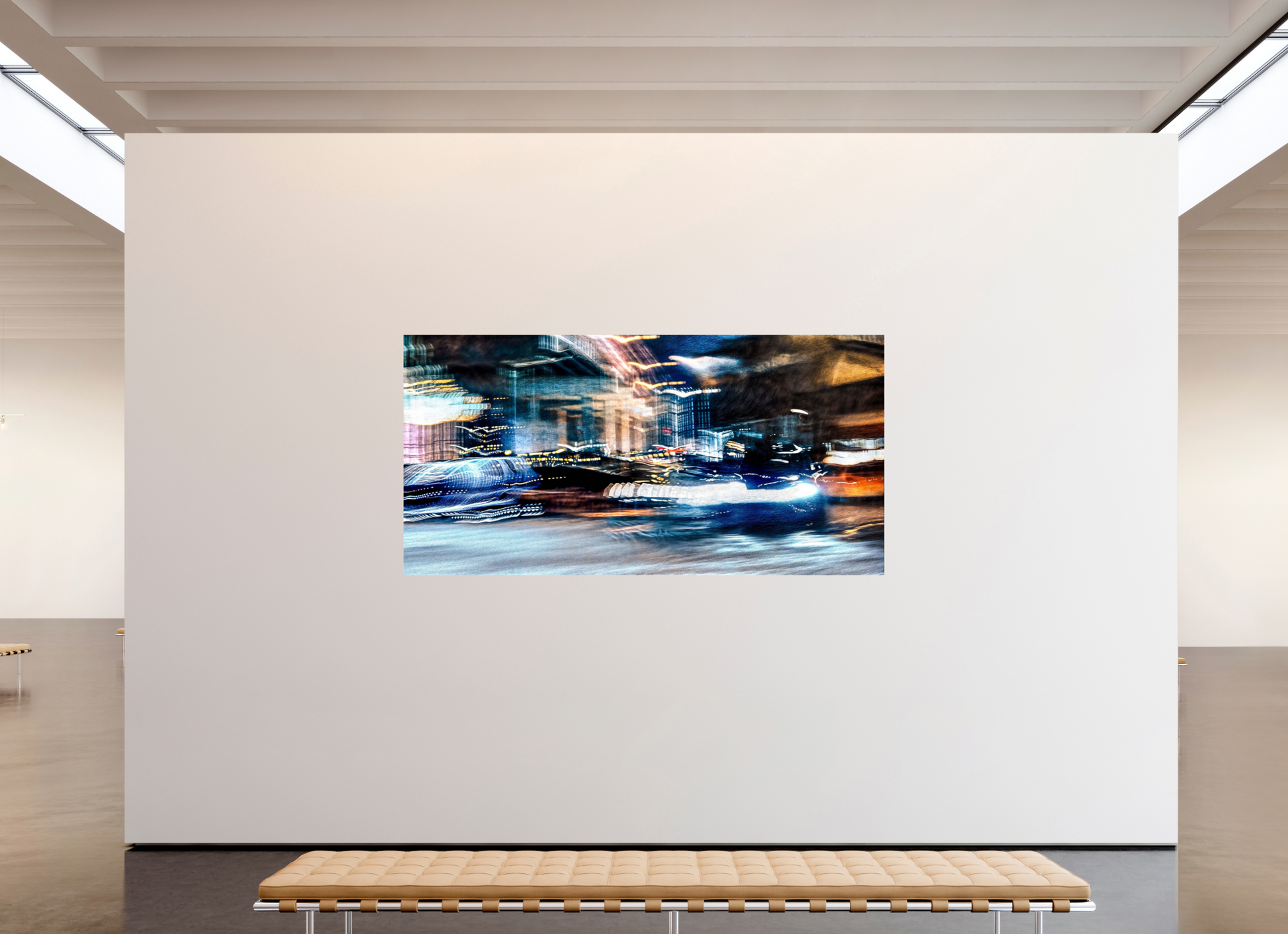 240 x 120 cm, 1 Single print on Fuji Crystal Pearl photo paper Chronicle of streets where time stretches out