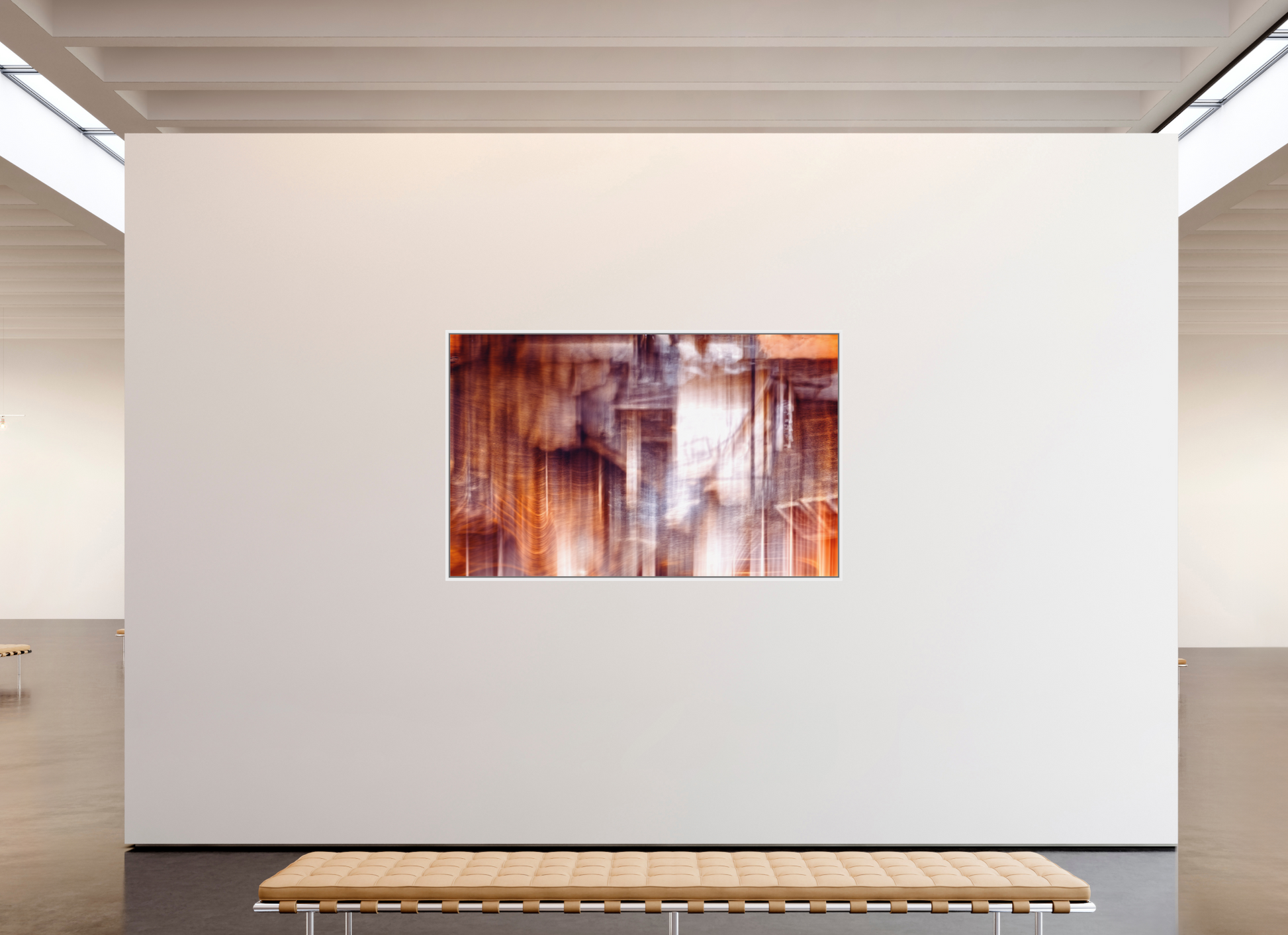 192,6 x 120 cm, 9 Caisse américaine Blanche La charpente tremblante de l’oubli