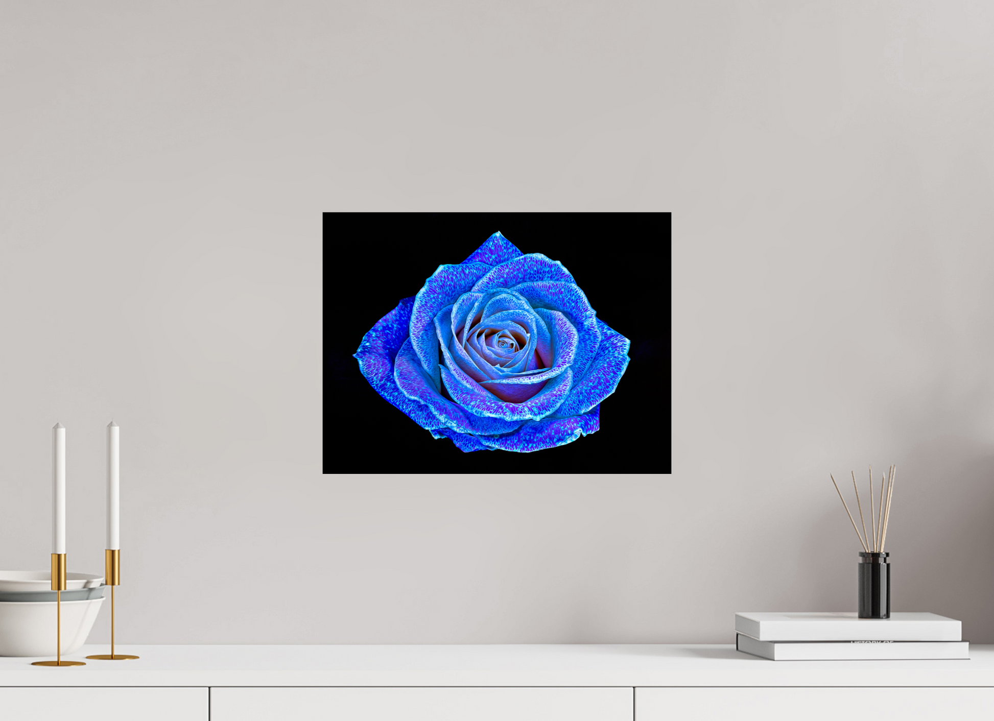 40 x 30 cm, 1 Single print on Fuji Crystal Pearl photo paper The Rose with a Thousand Constellations