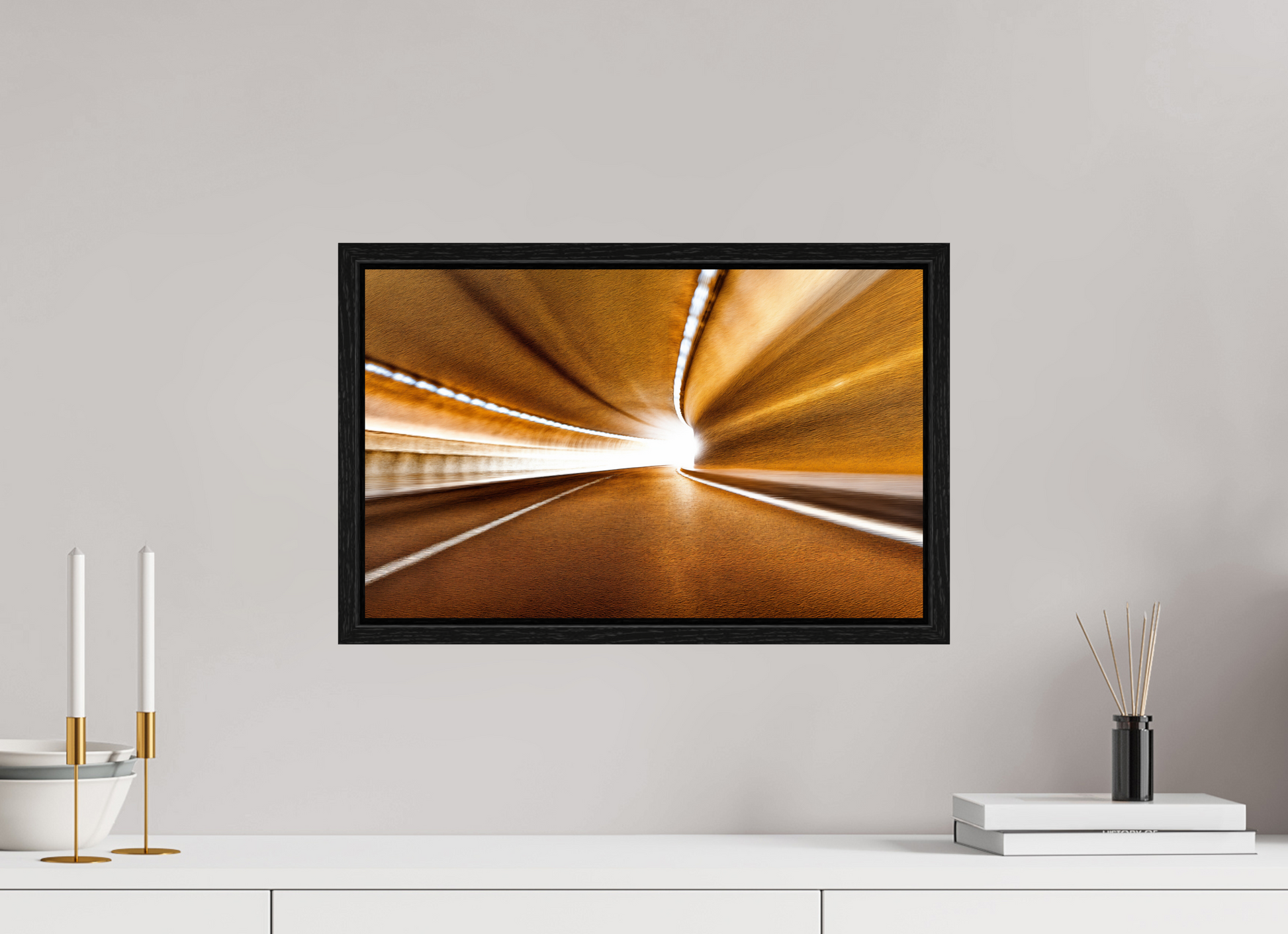 48 x 30 cm, 8 Black American Box Passage to eternal light