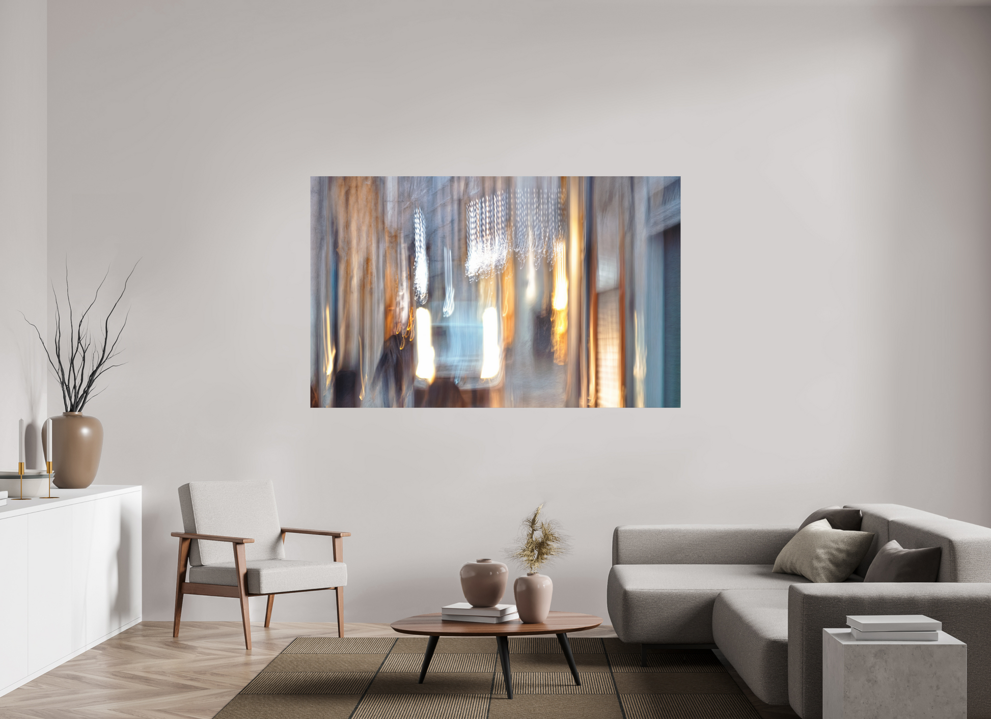 192 x 120 cm, 1 Single print on Fuji Crystal Pearl photo paper Weightless alleyway