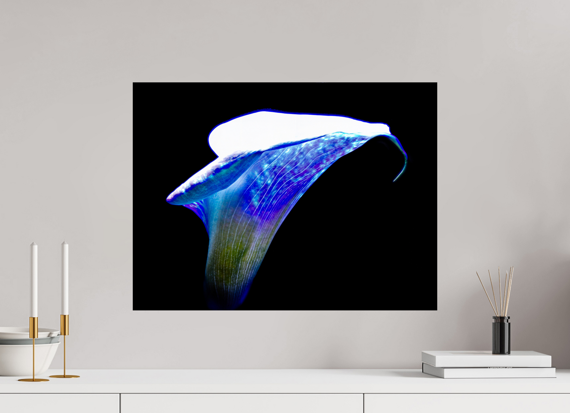 60 x 45 cm, 2 Tirage photo contrecollé sur Dibond L’Aile de Lumière La Voix des Éthers