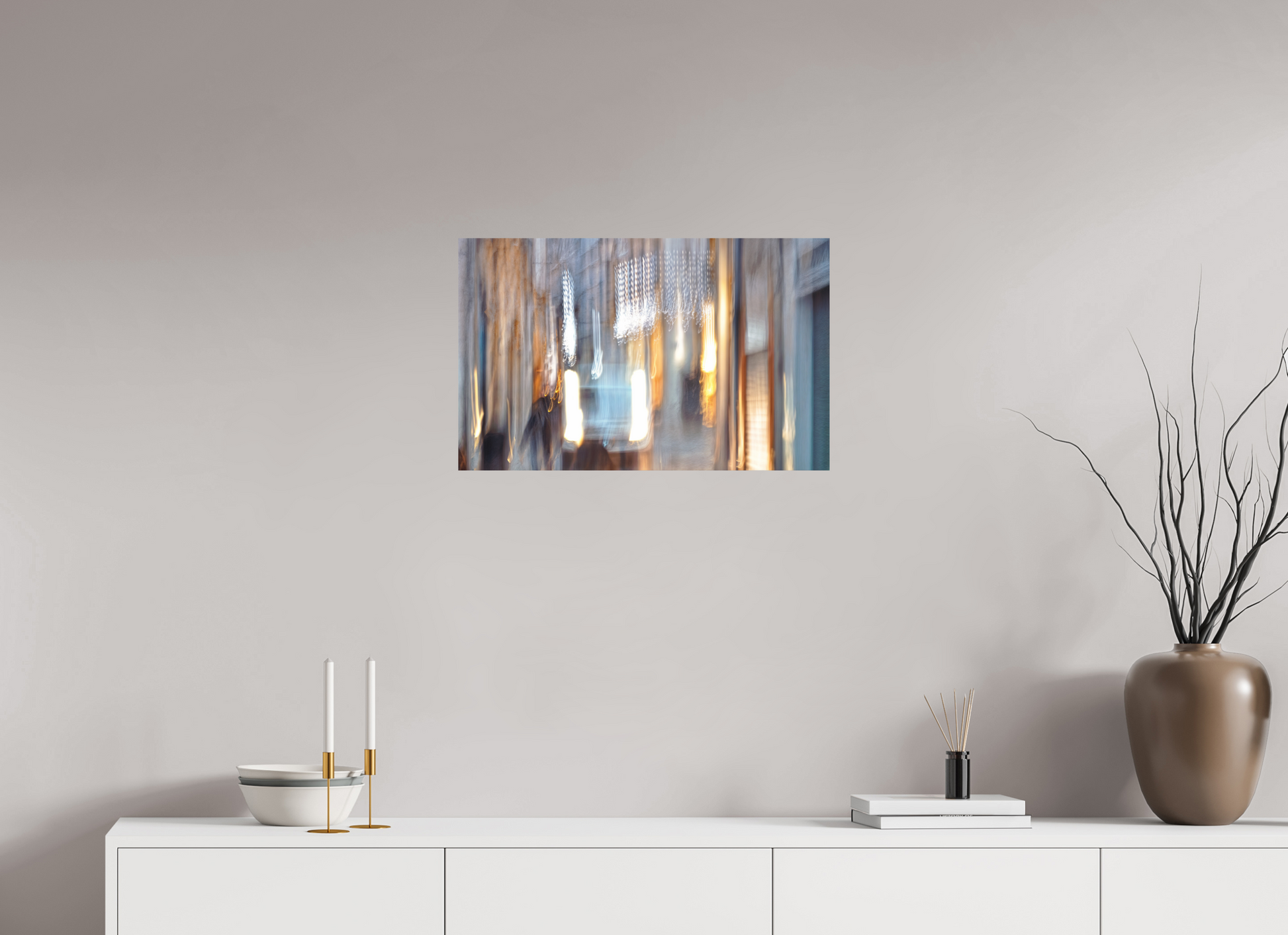 64 x 40 cm, 1 Single print on Fuji Crystal Pearl photo paper Weightless alleyway