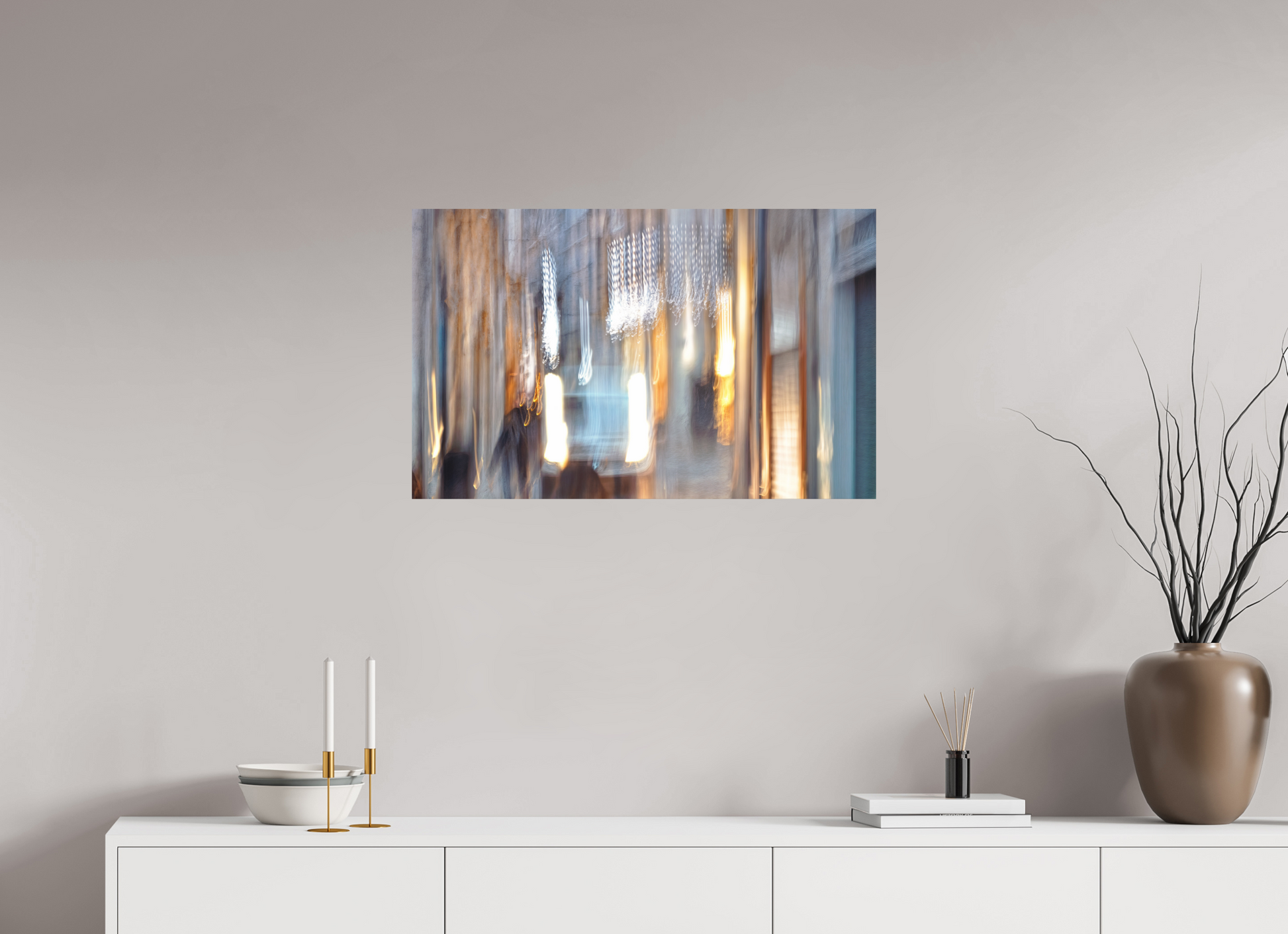 80 x 50 cm, 1 Single print on Fuji Crystal Pearl photo paper Weightless alleyway