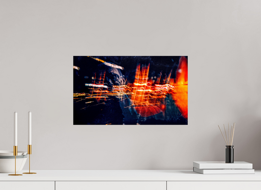 50 x 30 cm, 1 Single print on Fuji Crystal Pearl photo paper The burning threads of memory