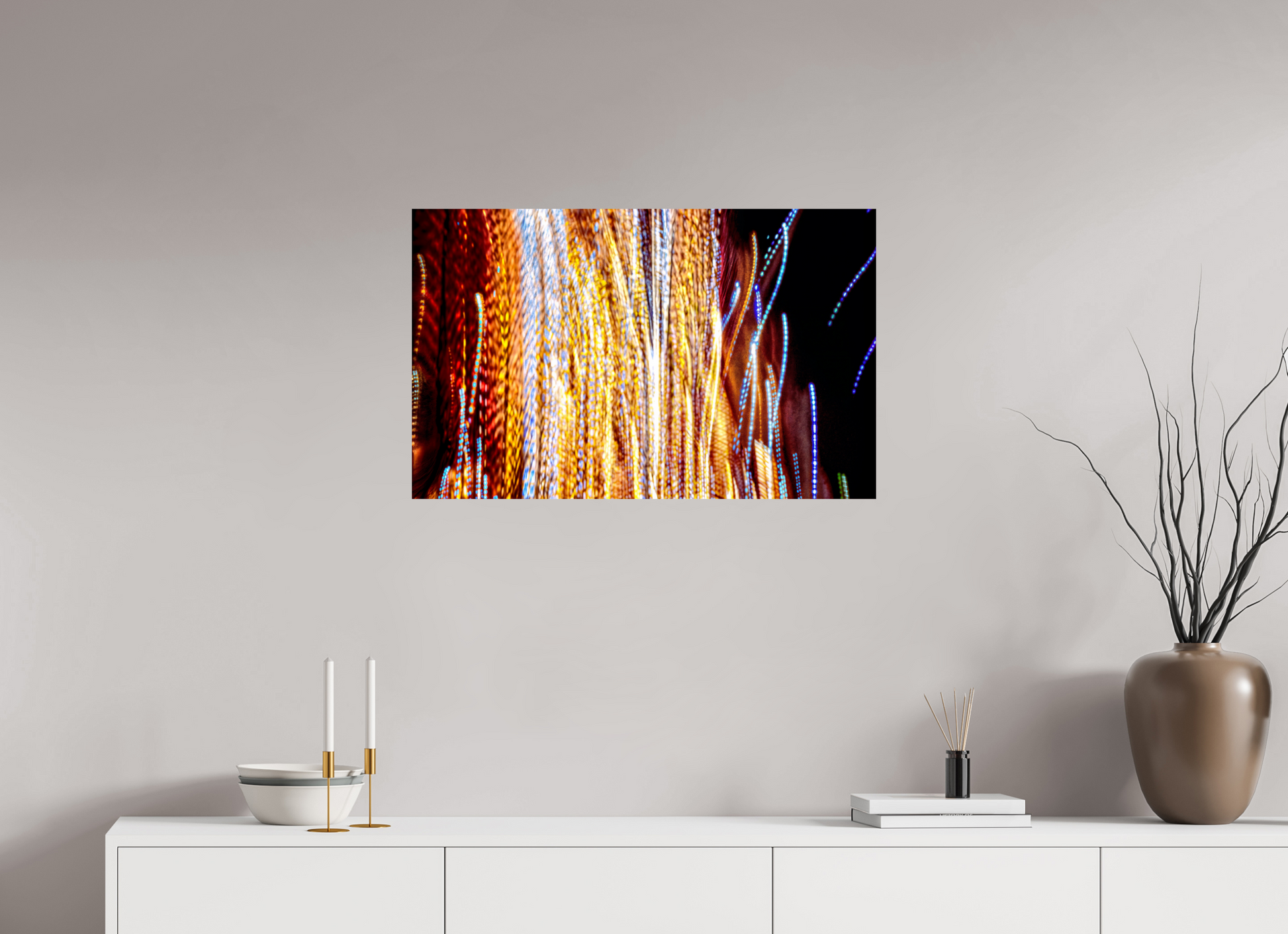 80 x 50 cm, 1 Tirage simple sur papier photo Fuji Crystal Pearl Ode aux filaments célestes