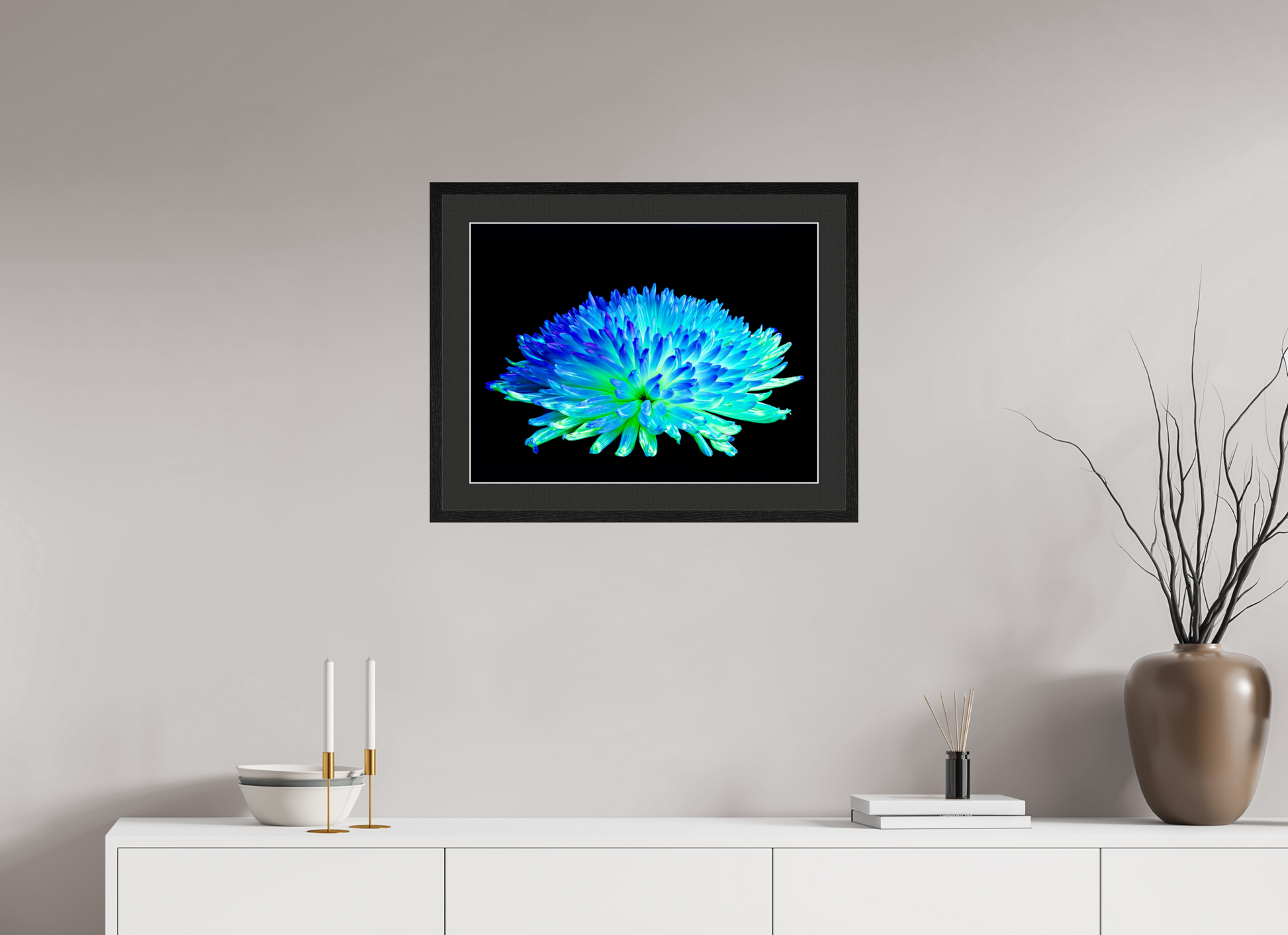 60 x 45 cm, 5 Cadre Noir : Passe-Partout Noir lisière Blanche Éclat d’un Monde Inconnu