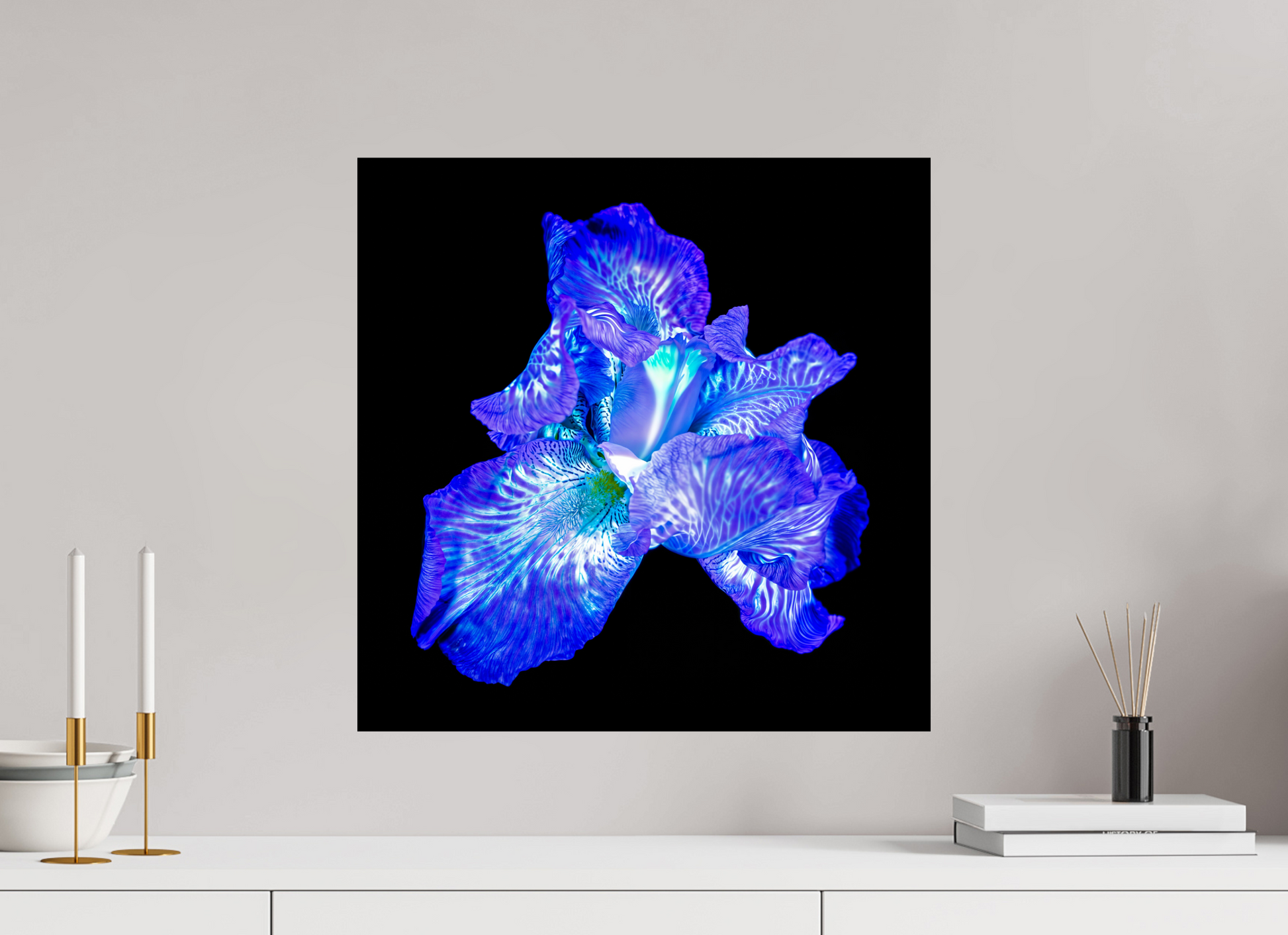 50 x 50 cm, 2 Photo print mounted on Dibond L’Opale des Ombres