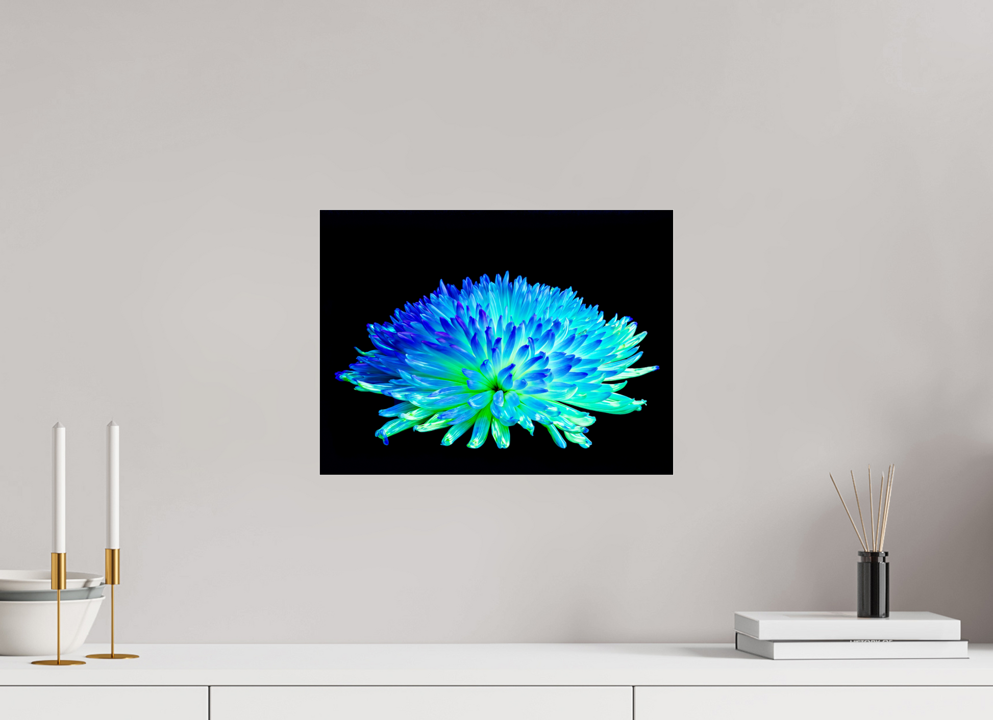 40 x 30 cm, 3 Tirage photo sous Verre acrylique Éclat d’un Monde Inconnu