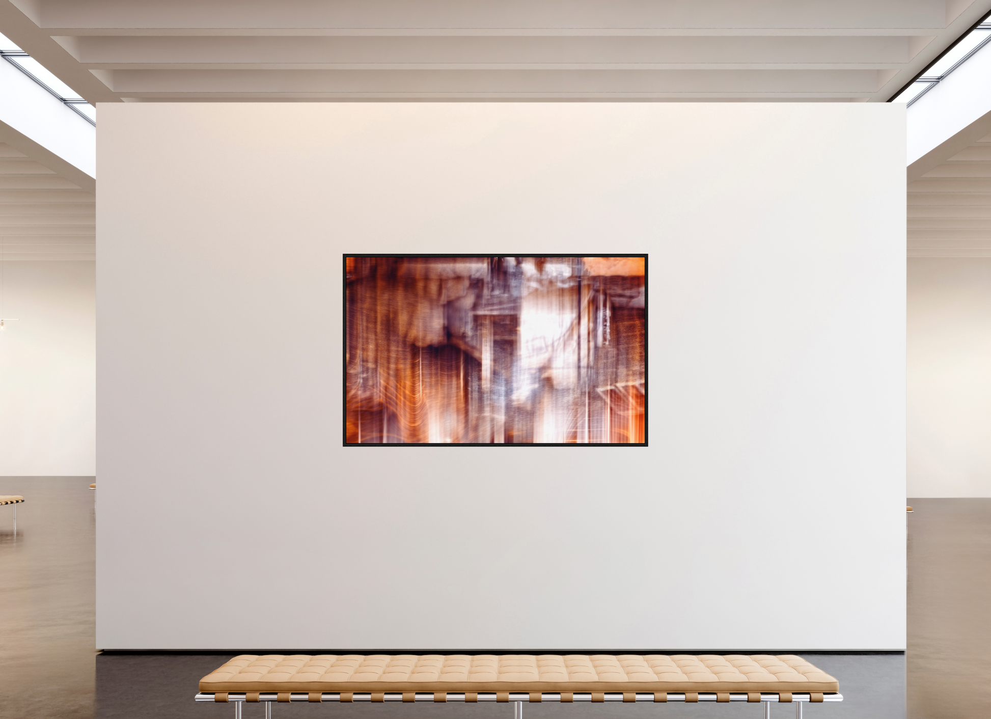 192,6 x 120 cm, 8 Caisse américaine Noire La charpente tremblante de l’oubli