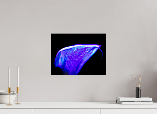 40 x 30 cm, 1 Tirage simple sur papier photo Fuji Crystal Pearl Une vague pourpre au bord du silence