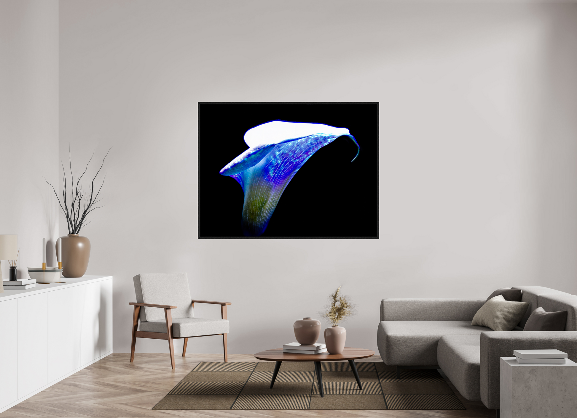 160 x 120 cm, 8 Caisse américaine Noire L’Aile de Lumière La Voix des Éthers