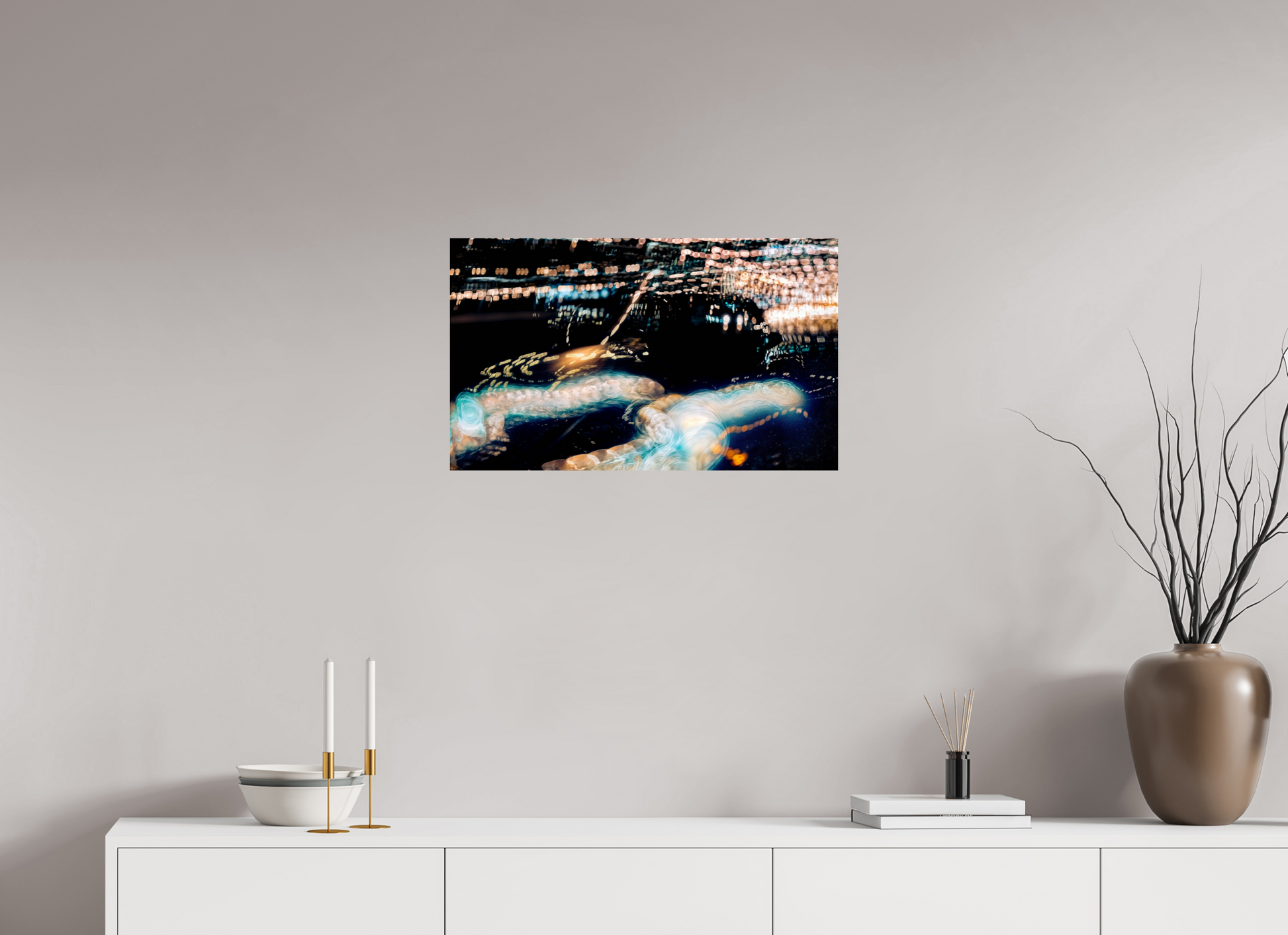 66.9 x 40 cm, 1 Single print on Fuji Crystal Pearl photo paper The Epic of Modern Fireflies