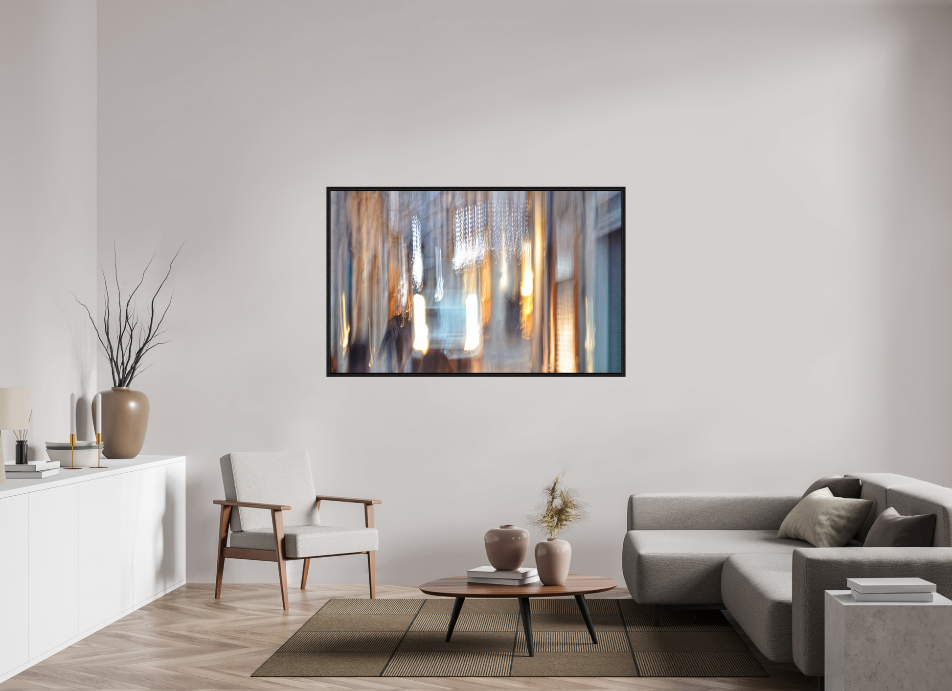 160 x 100 cm, 8 Black American Box Weightless Alley