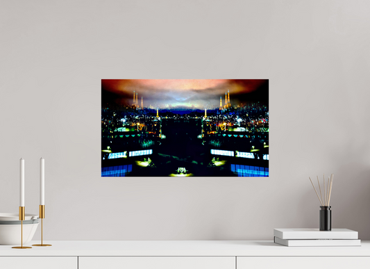 51.6 x 30 cm, 1 Single print on Fuji Crystal Pearl photo paper The city beyond the mist
