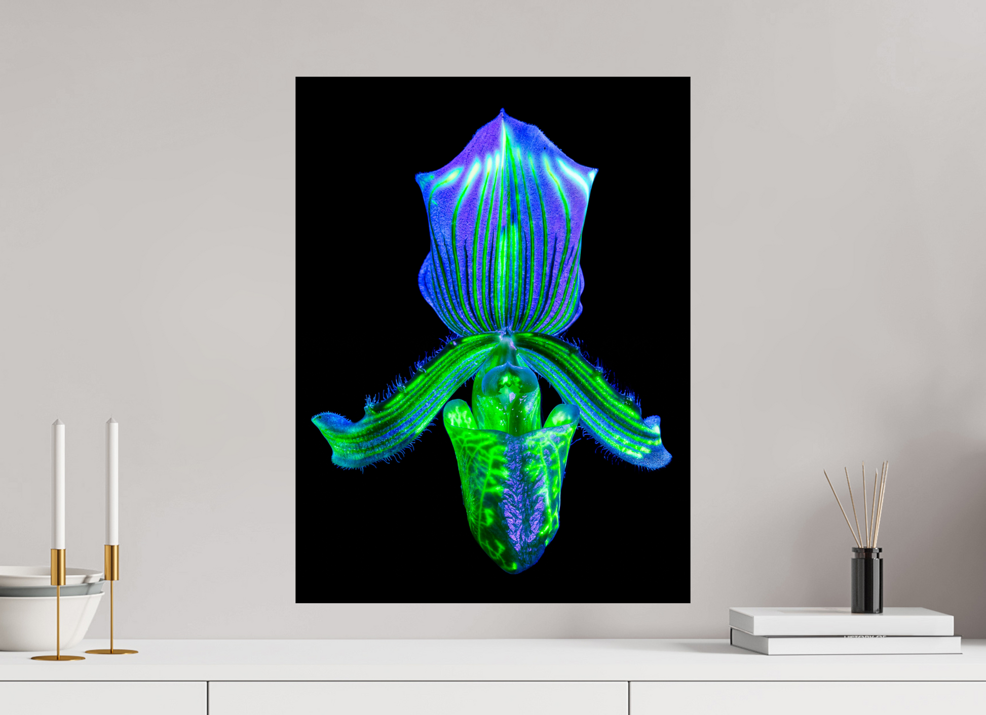 45 x 60 cm, 2 Photo print mounted on Dibond The Secret Radiance of Desire