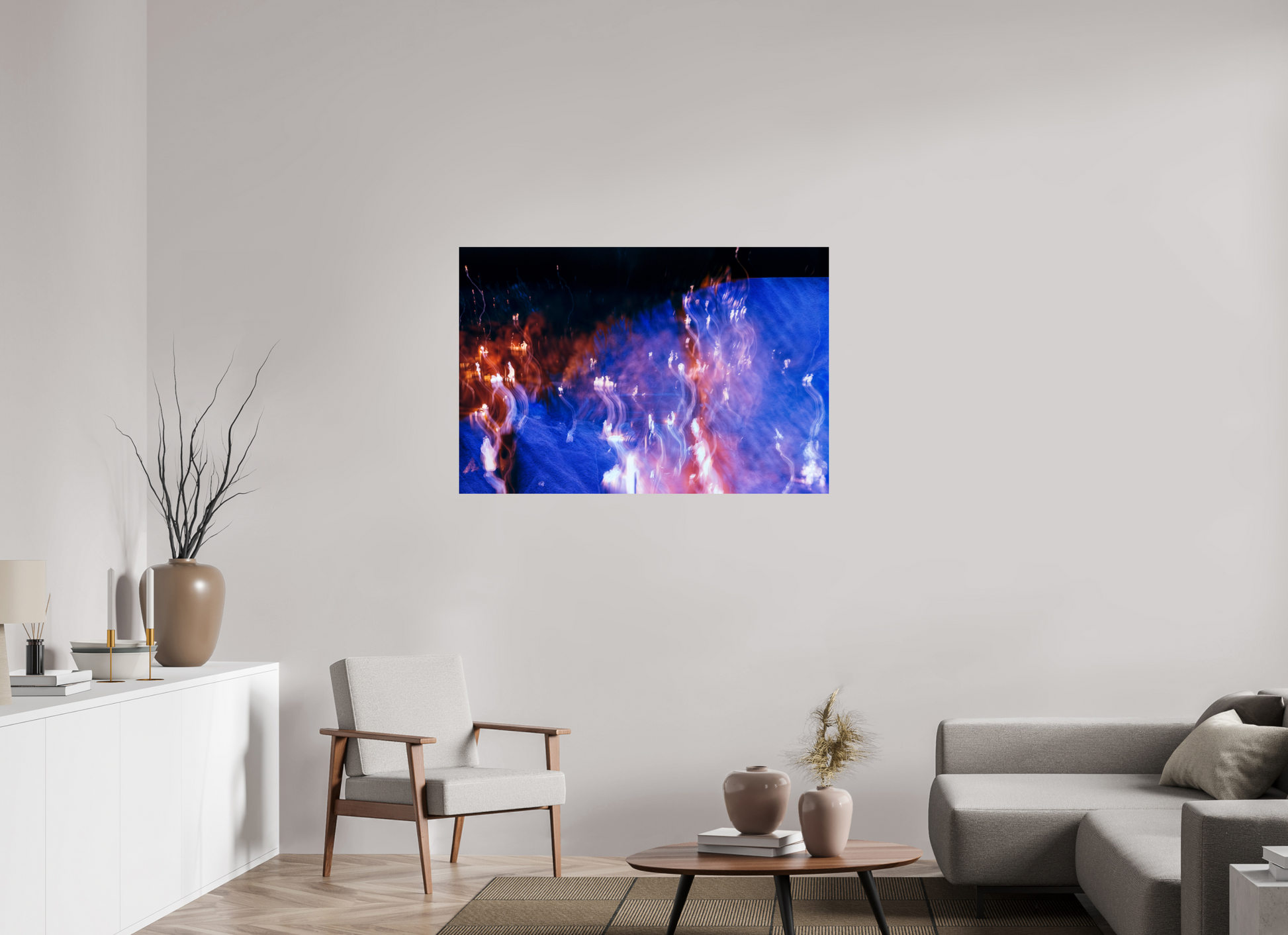120 x 80 cm, 1 Single print on Fuji Crystal Pearl photo paper Song of Wandering Flames