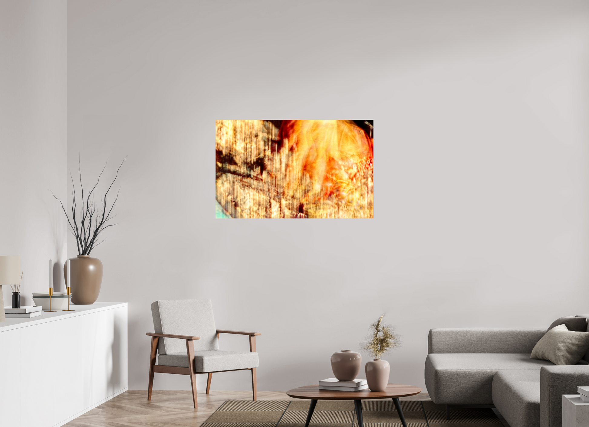 112 x 70 cm, 1 Single print on Fuji Crystal Pearl photo paper The glowing heart of the world