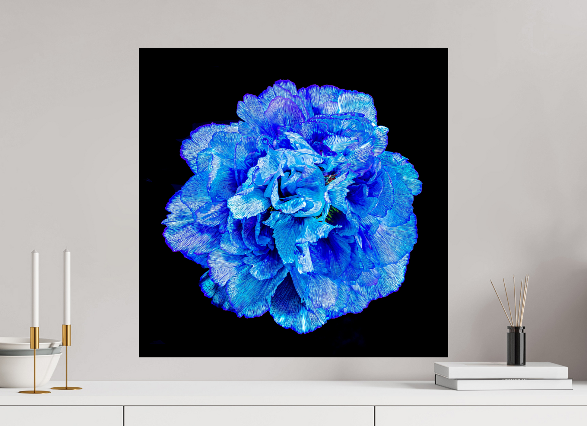 60 x 60 cm, 1 Single print on Fuji Crystal Pearl photo paper Matrix of Light