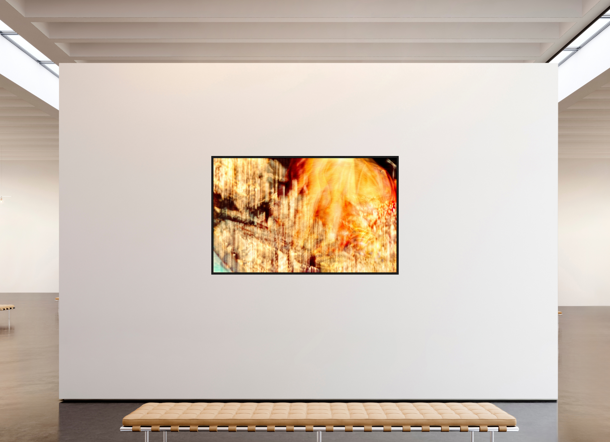 192 x 120 cm, 8 Black American Box The incandescent heart of the world