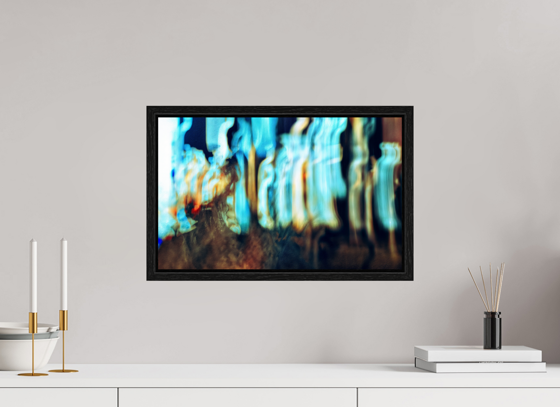 48.2 x 30 cm, 8 Black American Box Wandering Vibrations