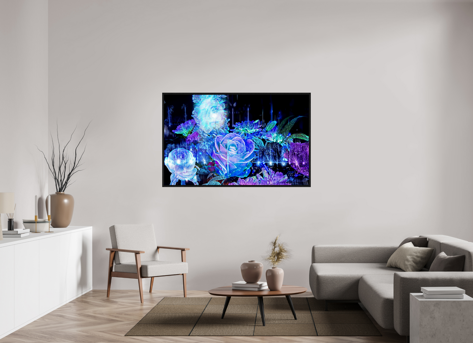 160 x 100 cm, 8 Caisse américaine Noire La Rosée des Étoiles