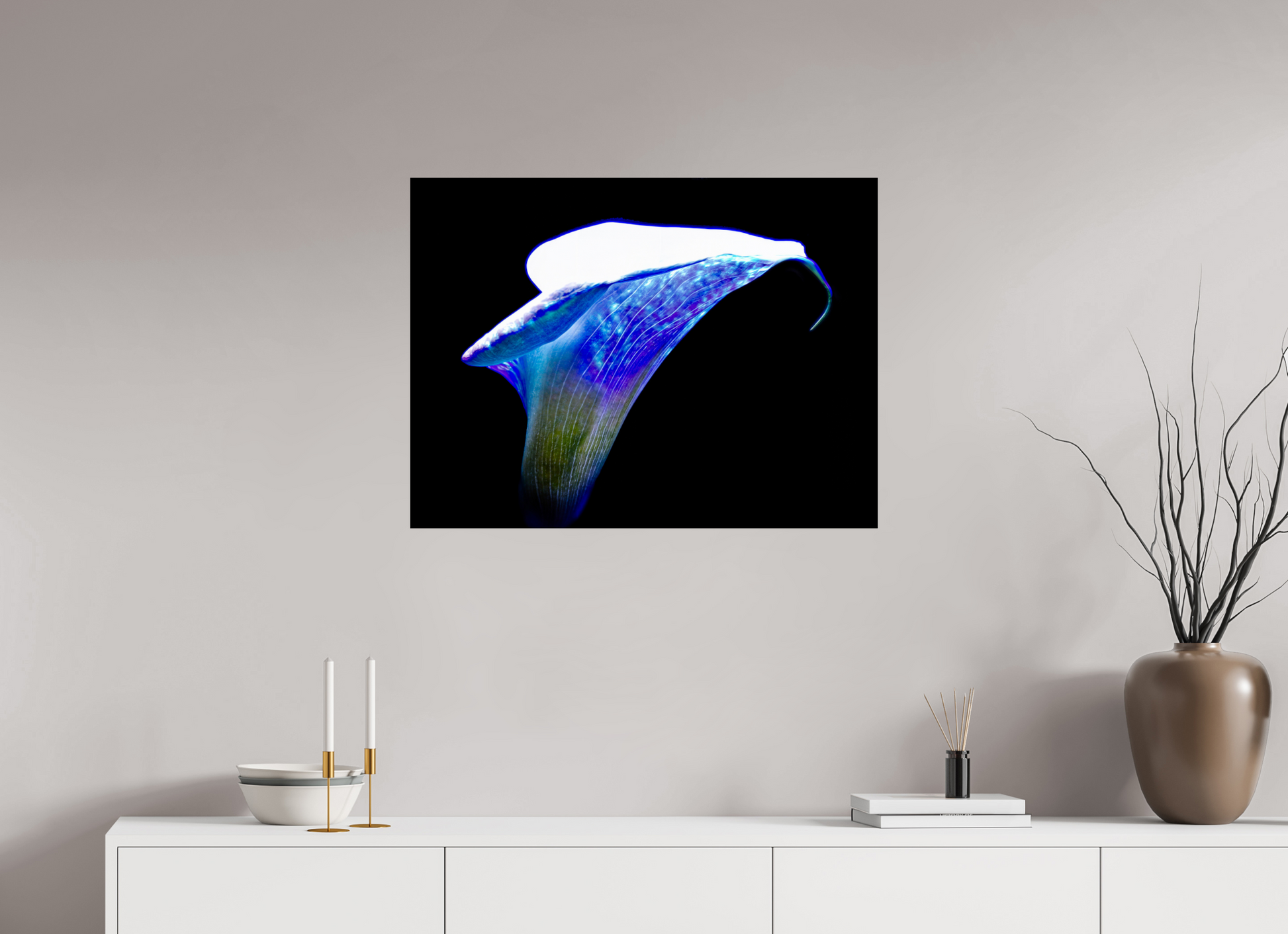 80 x 60 cm, 2 Tirage photo contrecollé sur Dibond L’Aile de Lumière La Voix des Éthers