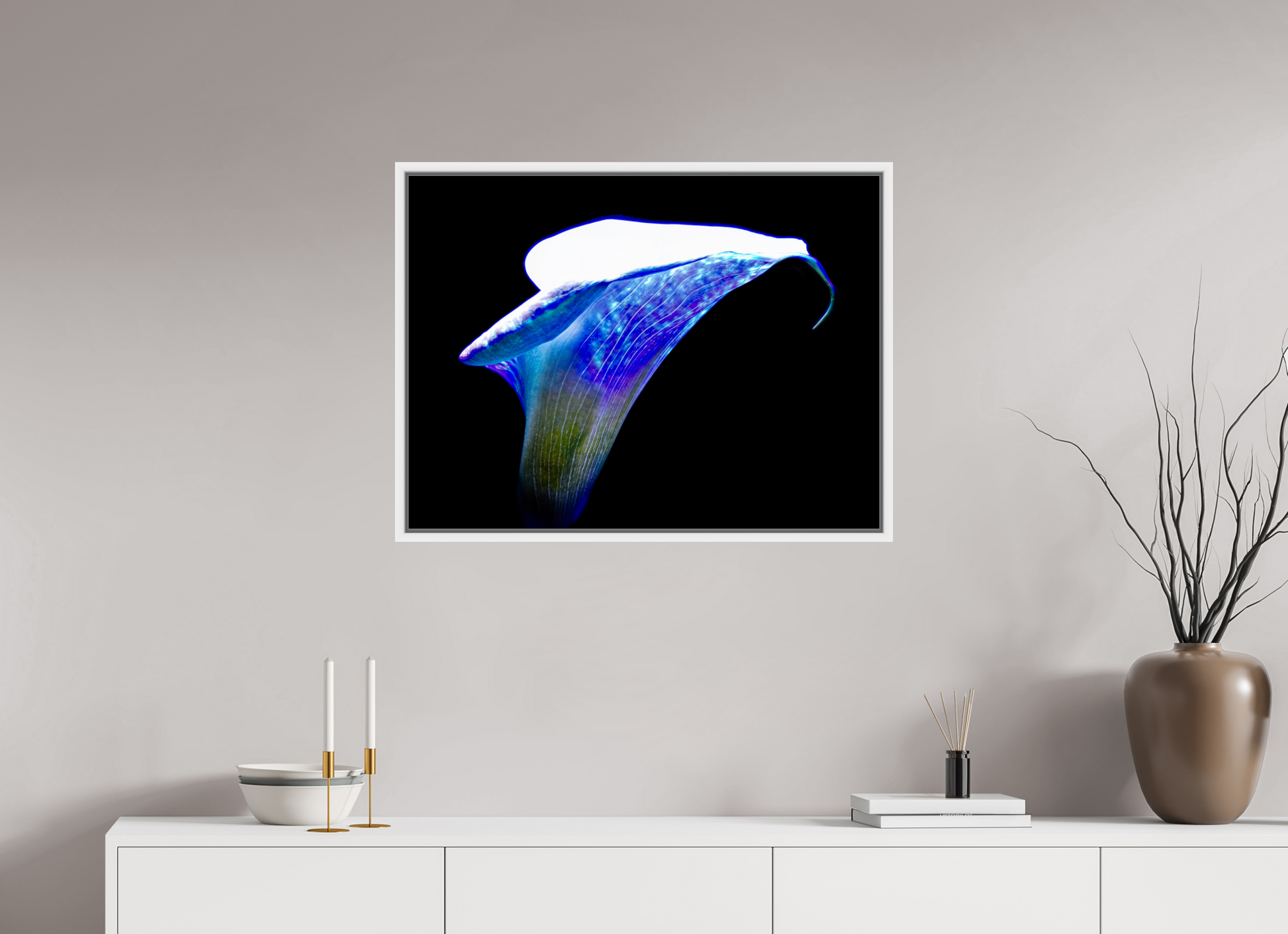 80 x 60 cm, 9 Caisse américaine Blanche L’Aile de Lumière La Voix des Éthers