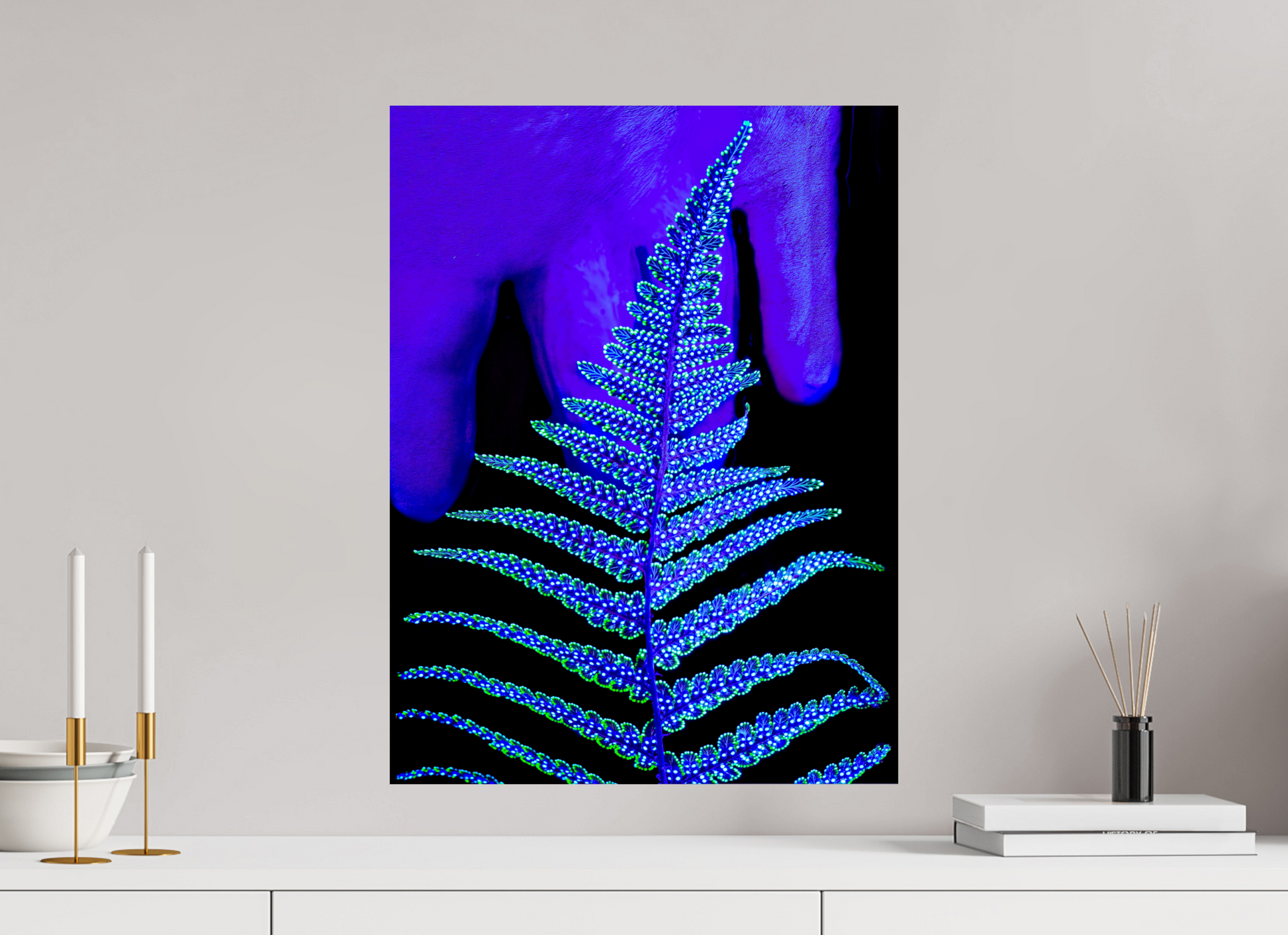 45 x 60 cm, 1 Single print on Fuji Crystal Pearl photo paper The Secret Code of Foliage