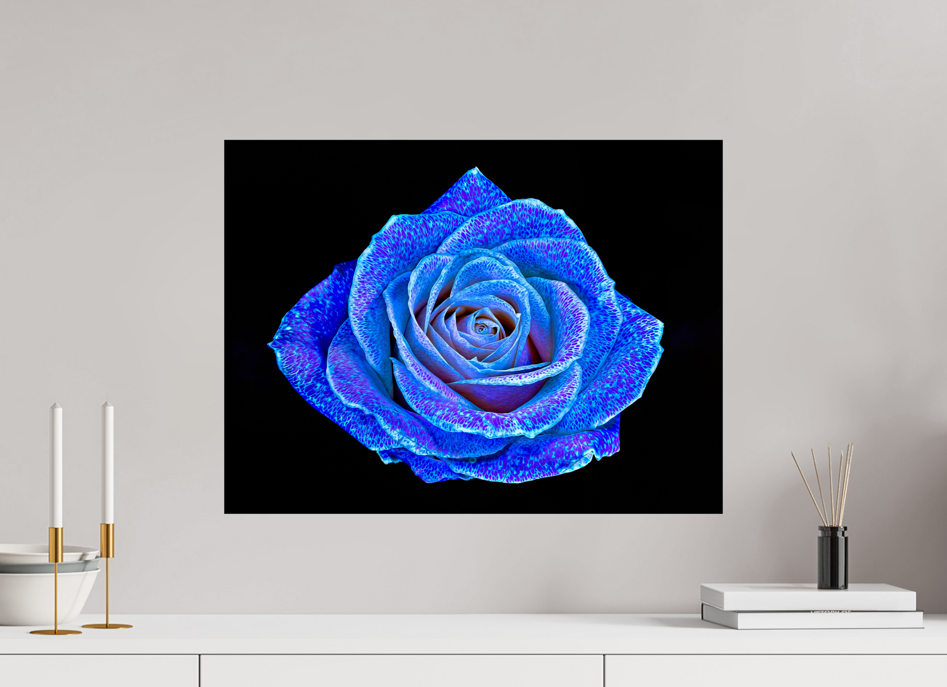 60 x 45 cm, 1 Single print on Fuji Crystal Pearl photo paper The Rose with a Thousand Constellations