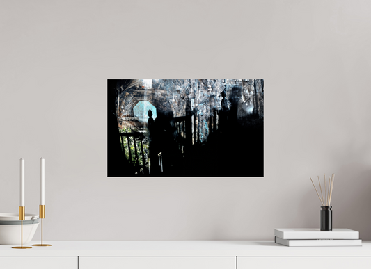 48 x 30 cm, 1 Single print on Fuji Crystal Pearl photo paper The guardians of buried light