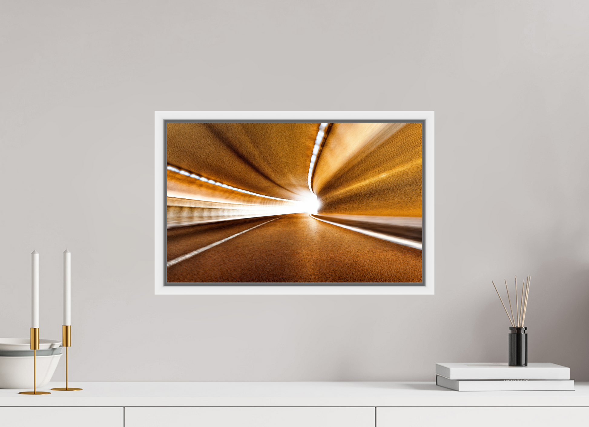 48 x 30 cm, 9 White American Box Passage to eternal light