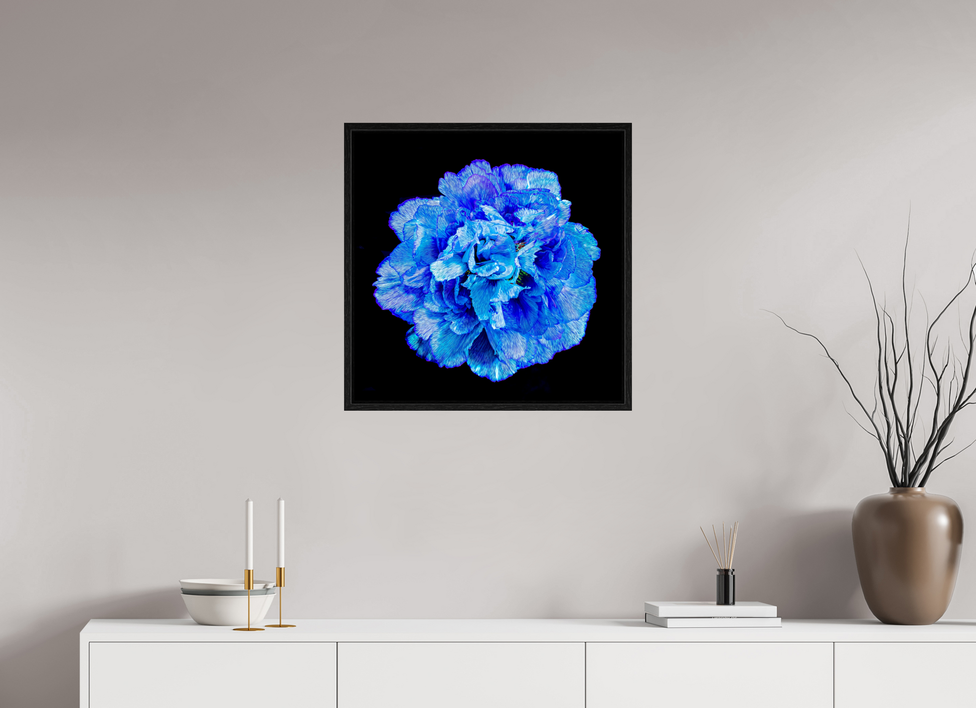 60 x 60 cm, 8 Black American Box Light Matrix