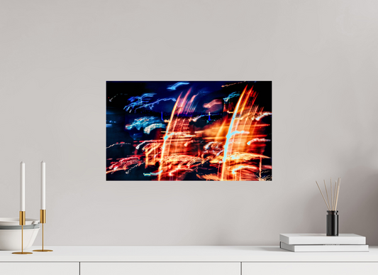 50 x 30 cm, 1 Tirage simple sur papier photo Fuji Crystal Pearl Les Ondes du Ciel Invisible