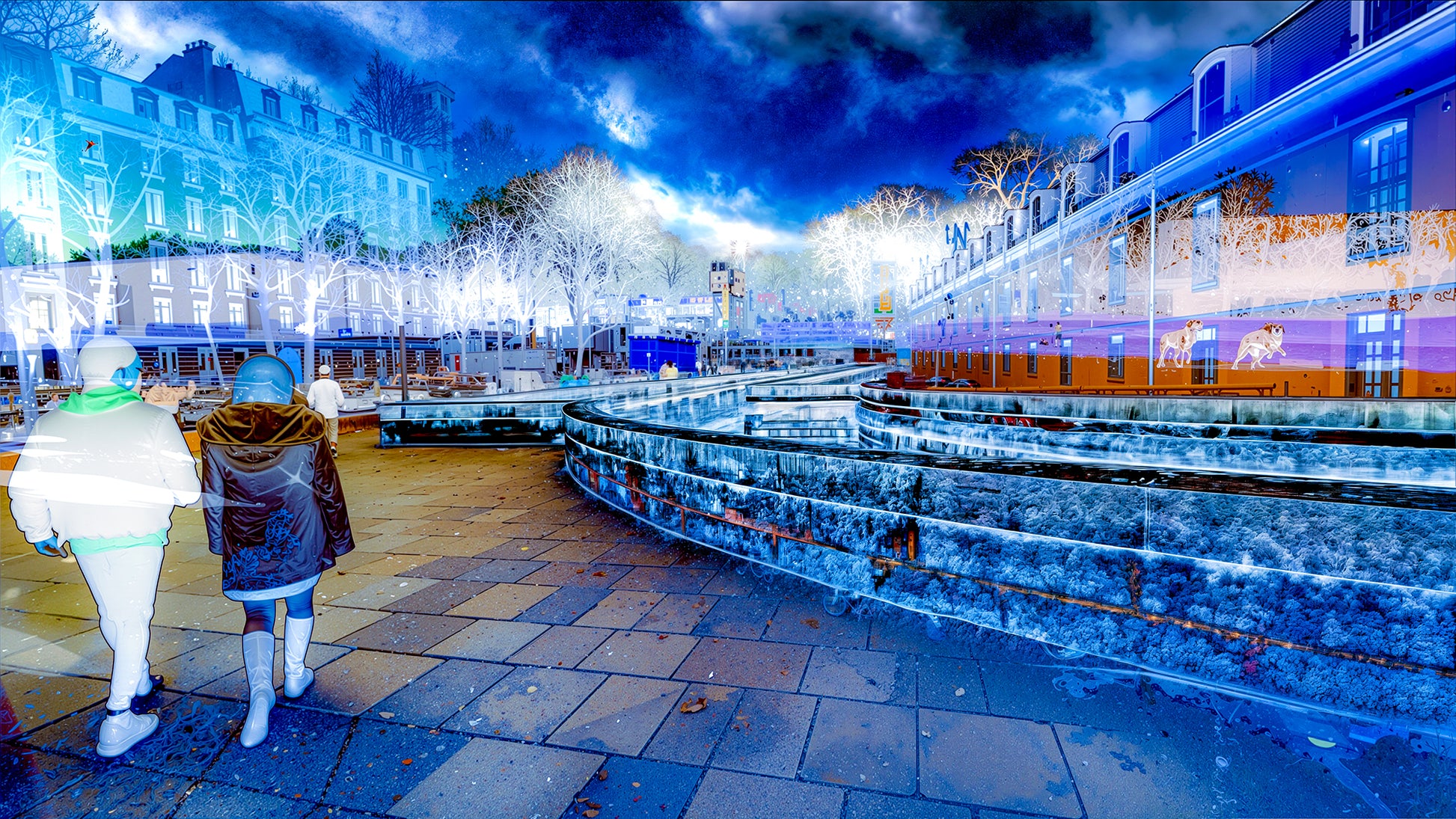 La promenade n’était plus tout à fait la même