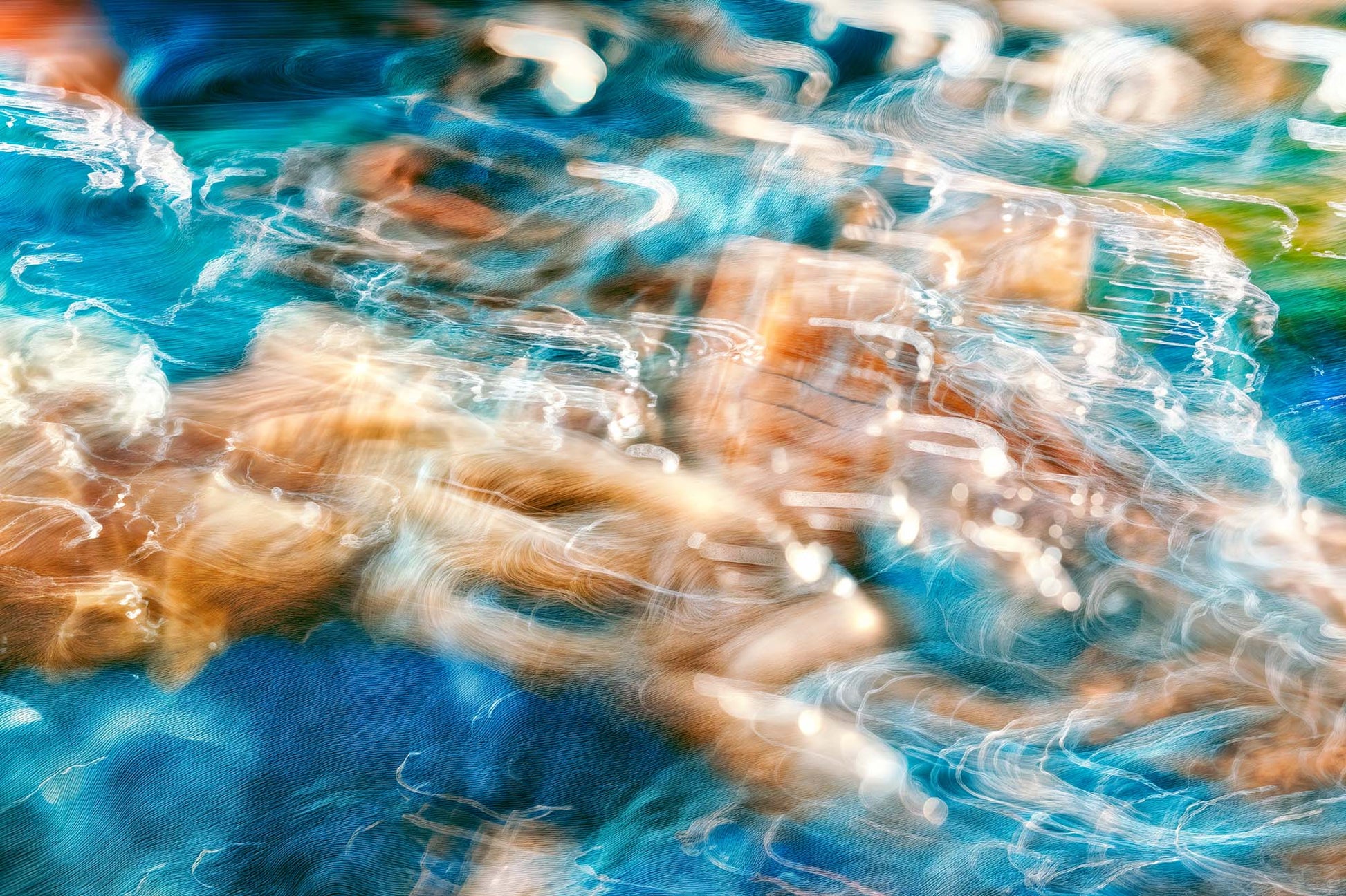 The dance of secret waters