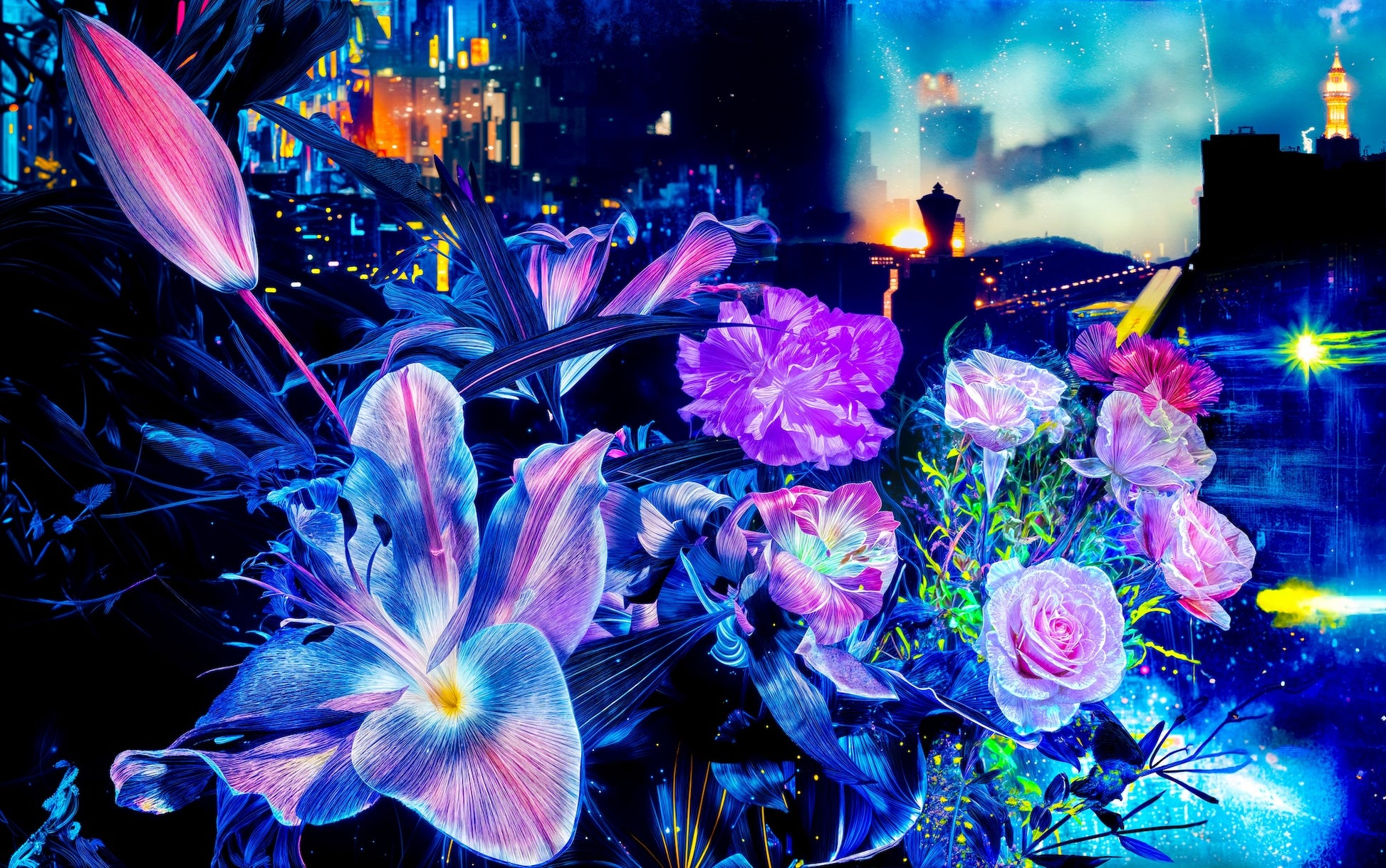 Main image Petals watching over the metropolis