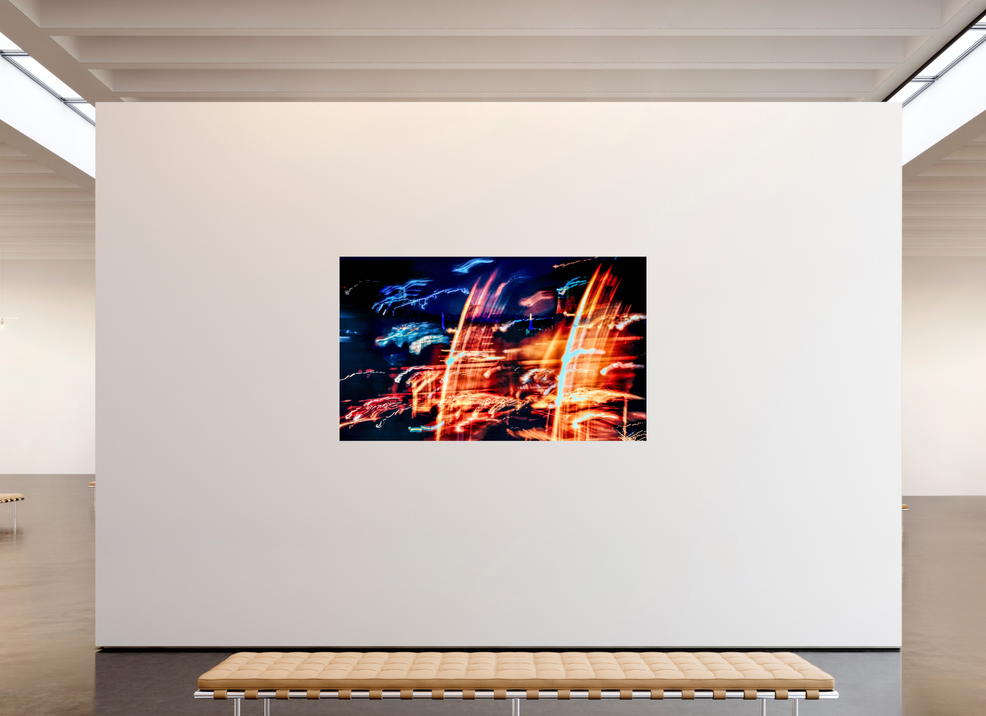 200.1 x 120 cm, 1 Single print on Fuji Crystal Pearl photo paper The Waves of the Invisible Sky