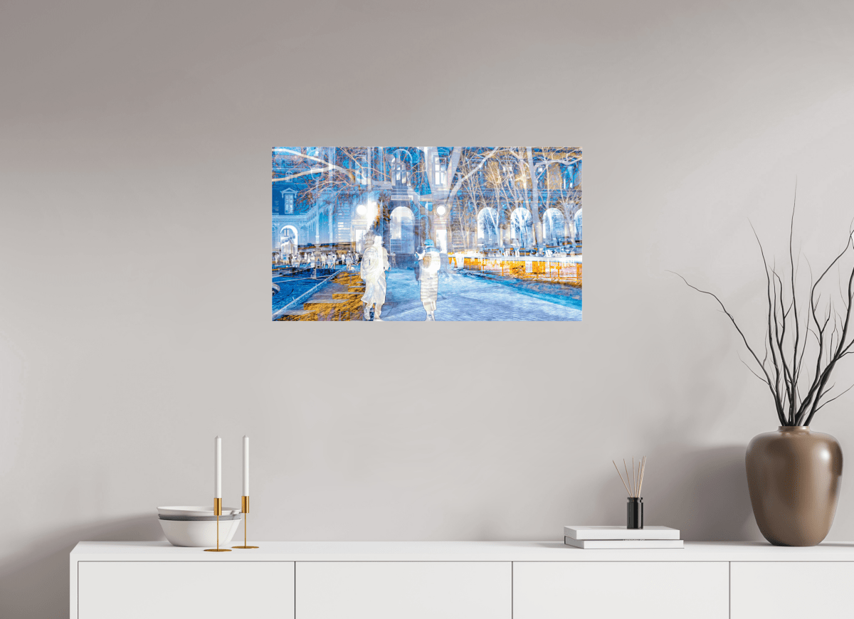 Les corps devenaient légers en traversant la place - Idealart