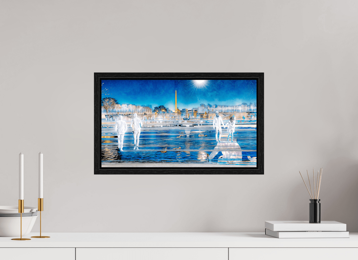 Les pas flottaient au - dessus du temps - Idealart