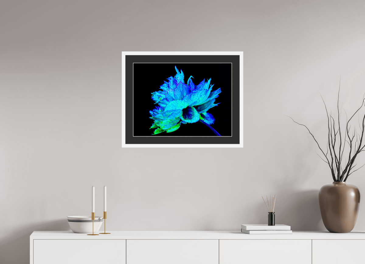 The Blue Radiance of the Astral Peony - Idealart