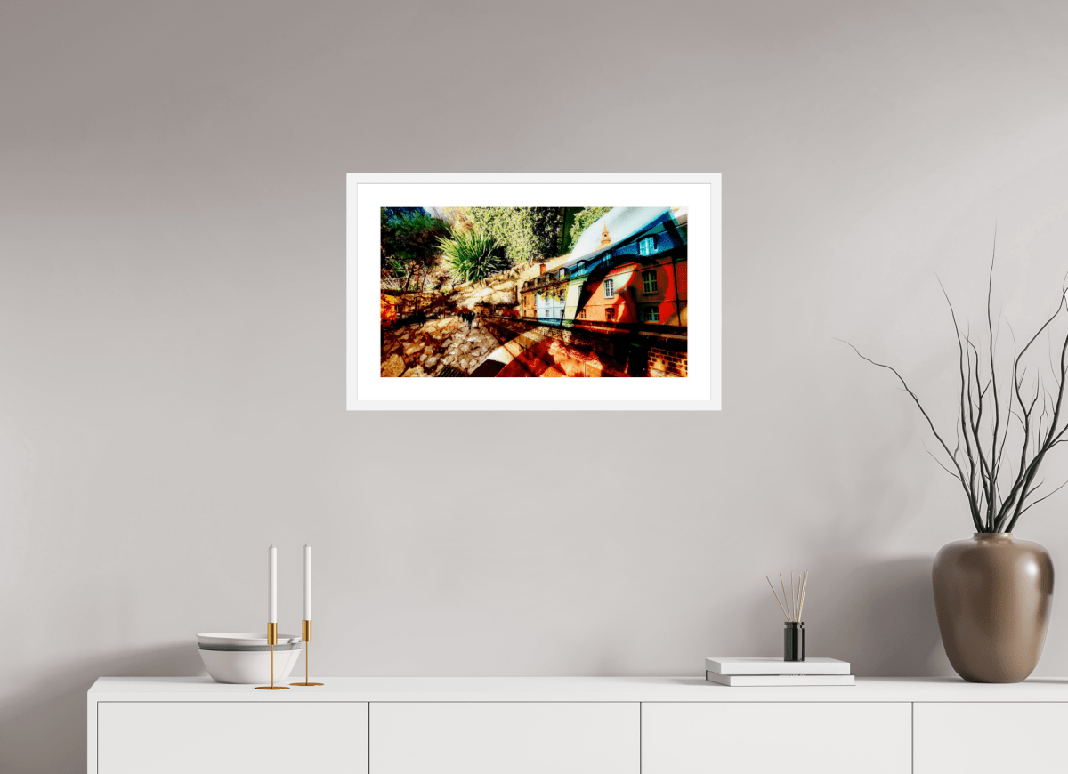 Houses beneath the bark of the world - Idealart