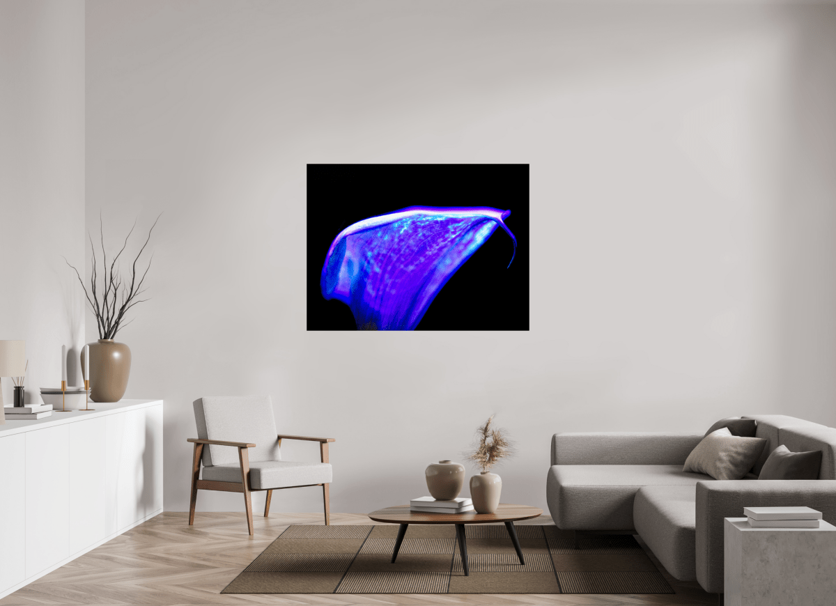 A purple wave on the edge of silence - Idealart