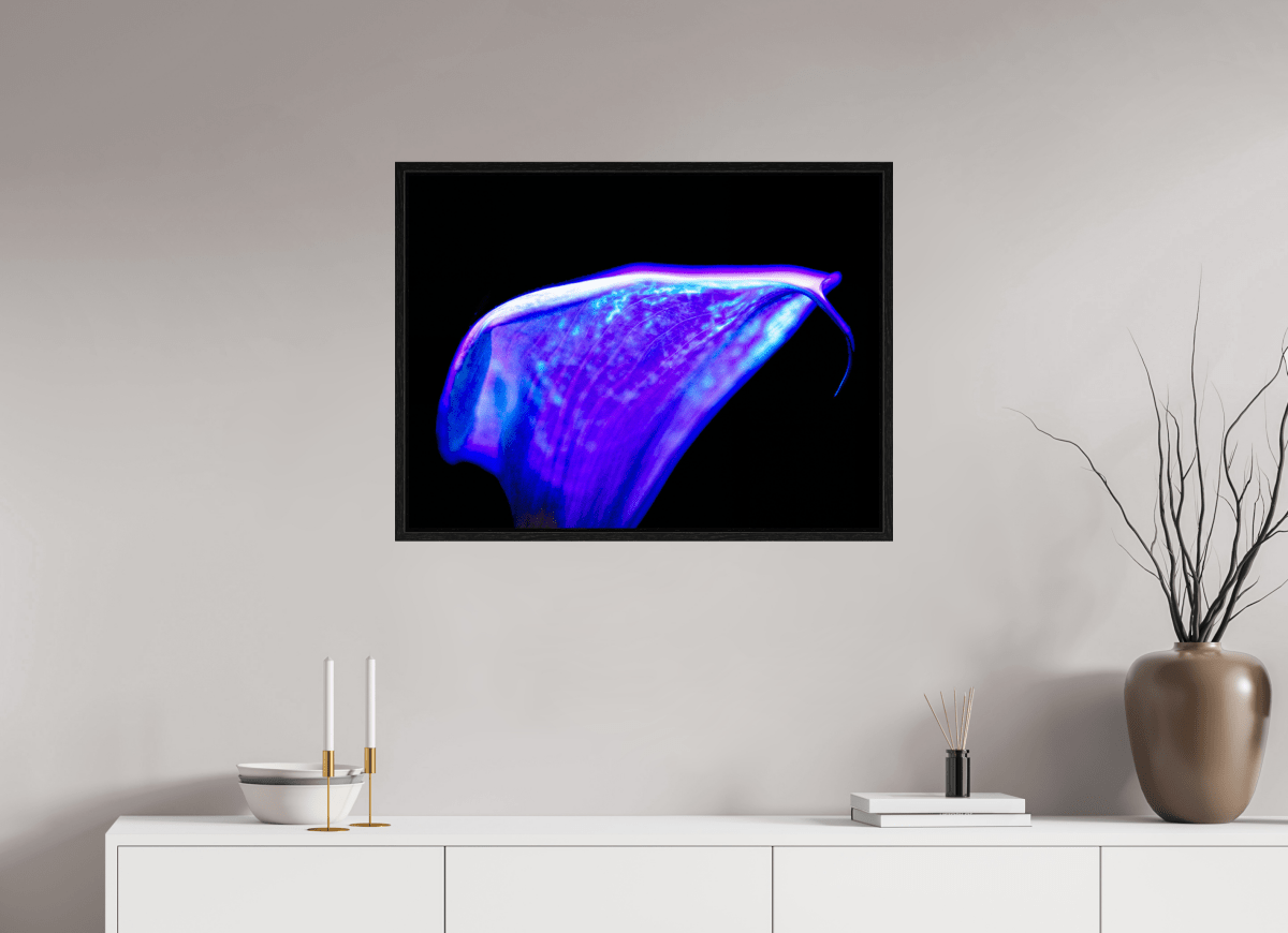 A purple wave on the edge of silence - Idealart